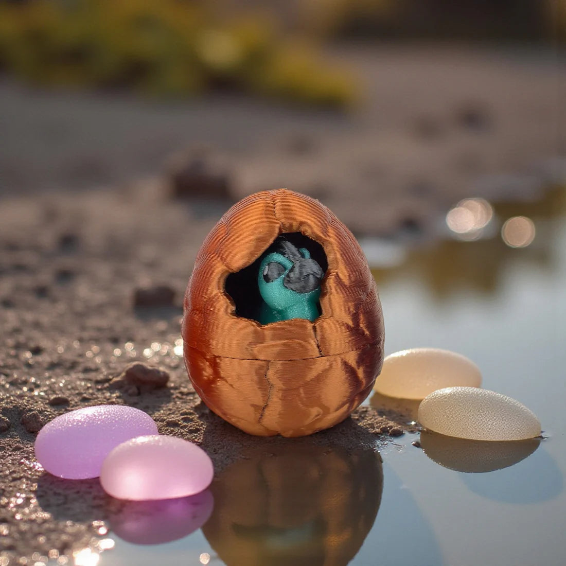 Peek-a-Saur Ducky Dino