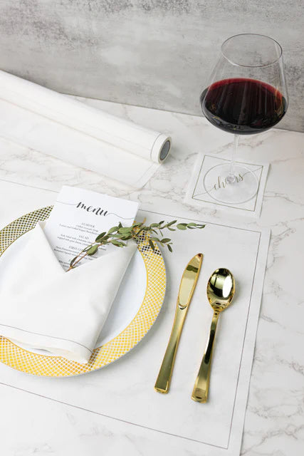 White Rabbit Cotton Dinner Napkin Roll