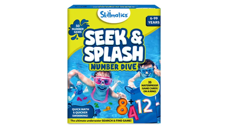 Seek & Splash: Number Dive Pool Toy