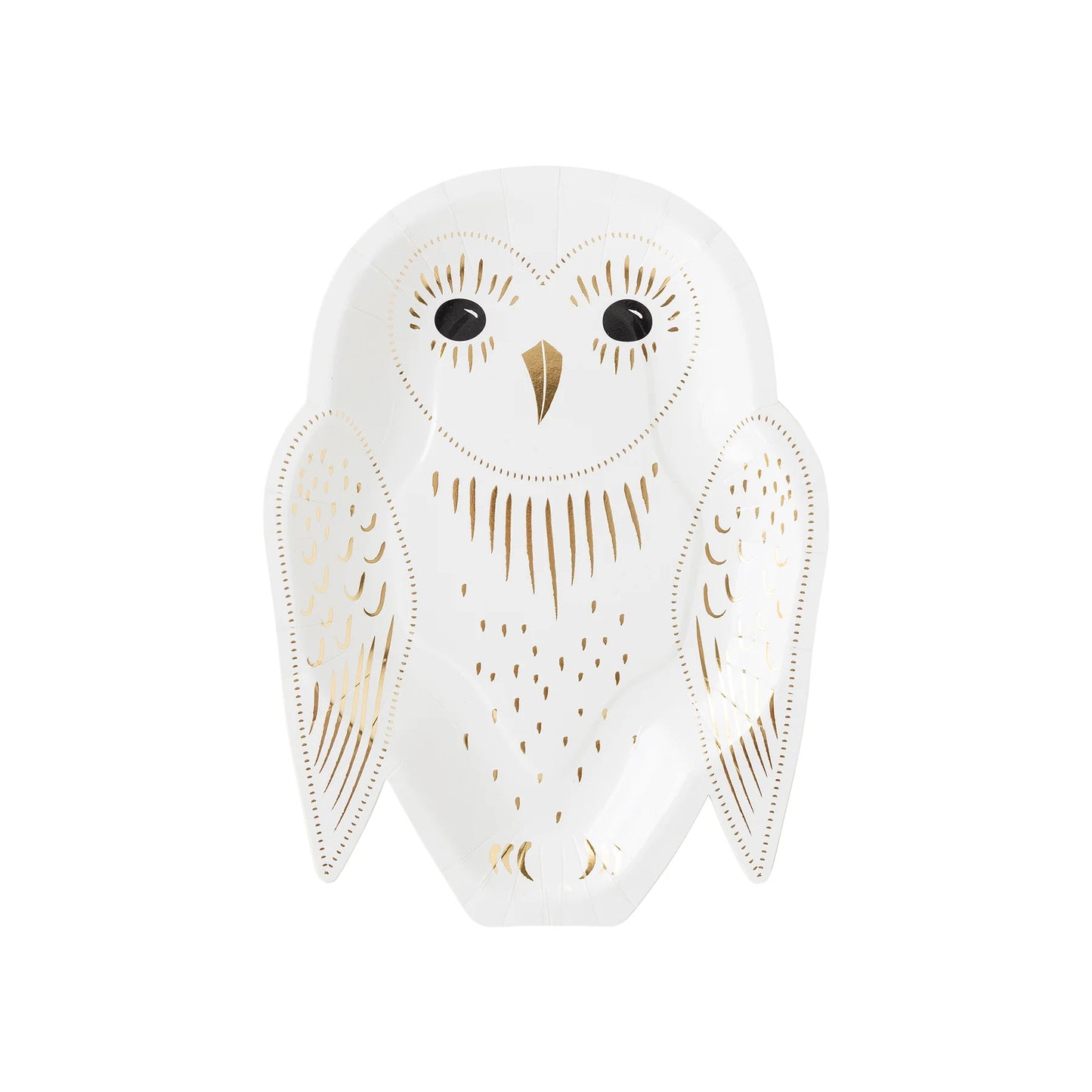 Owl Shaped Paper Plates