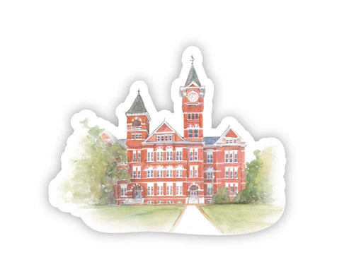 Auburn University Samford Hall Sticker