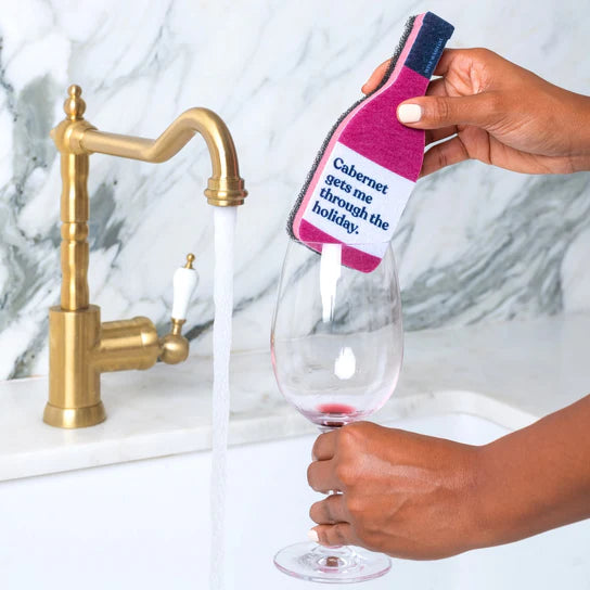 "Cabernet Holiday" Holiday Scrubbly™ Sponge