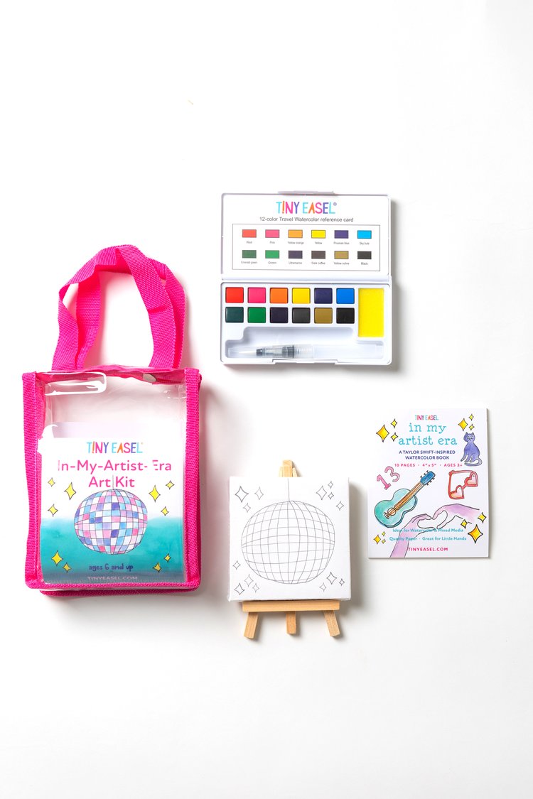 Tiny Easel Mini In-My-Artist-Era Art Kit