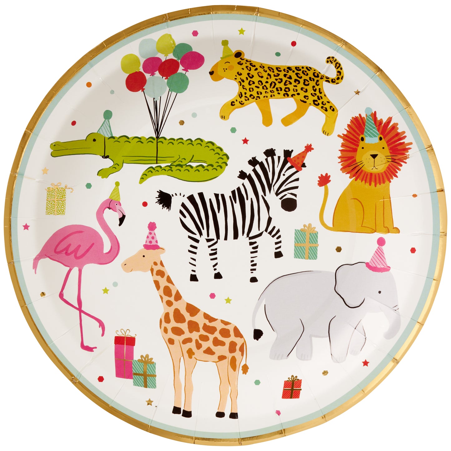 Party Animal Dinner Plate