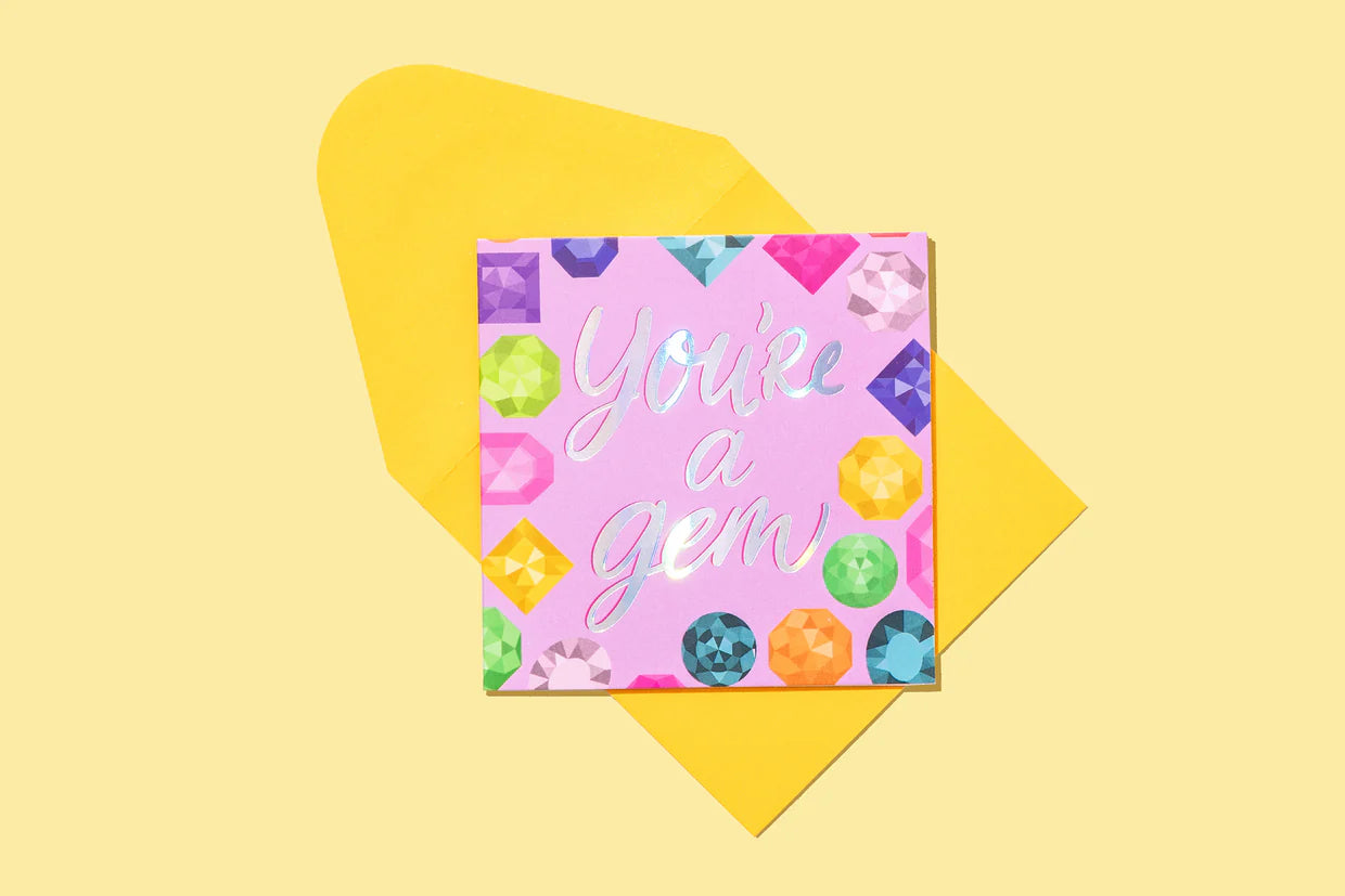You're a Gem Enclosure Card