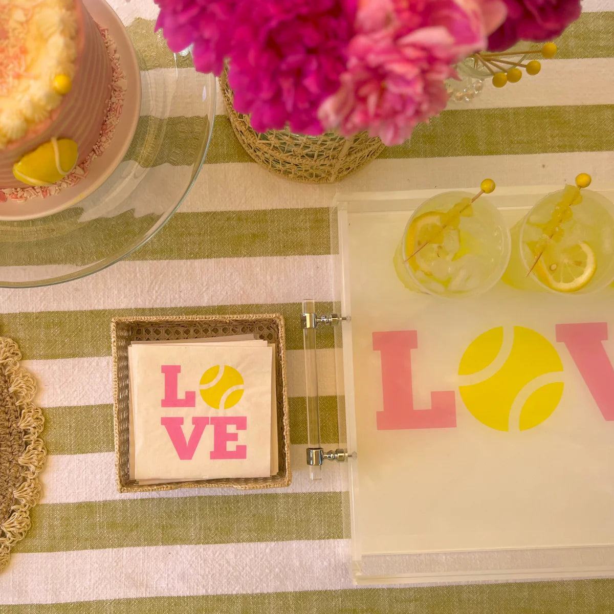Tennis Love Cocktail Napkins