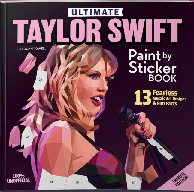 Taylor Swift Mosaic Painting Activity Book