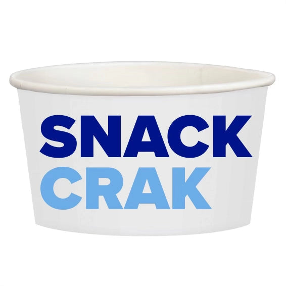 "Snack Crak” Treat Cups: Blue & Navy