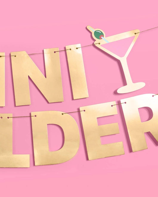 A Tini Bit Older Party Banner