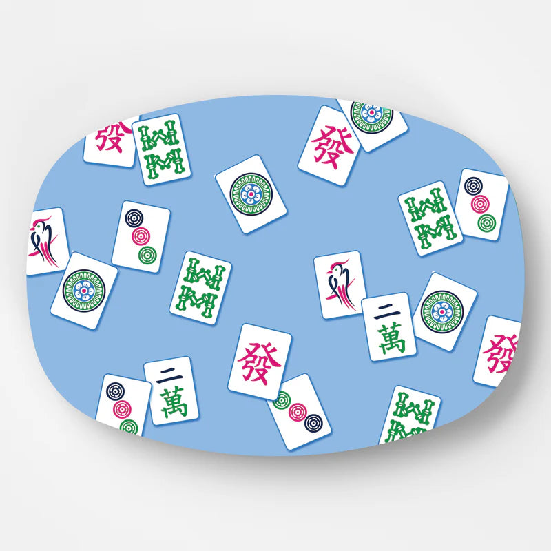 Mahjong Tiles Serving Platter
