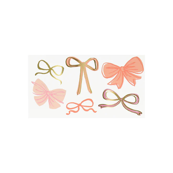 Bow Temporary Tattoos