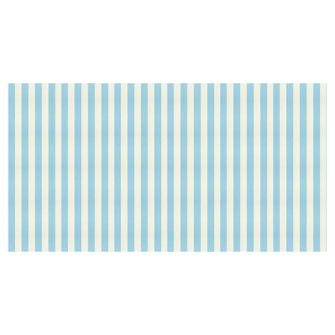Pale Blue Stripe Tablecloth