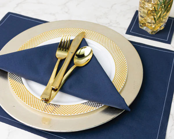 Midnight City Cotton Dinner Napkin Roll