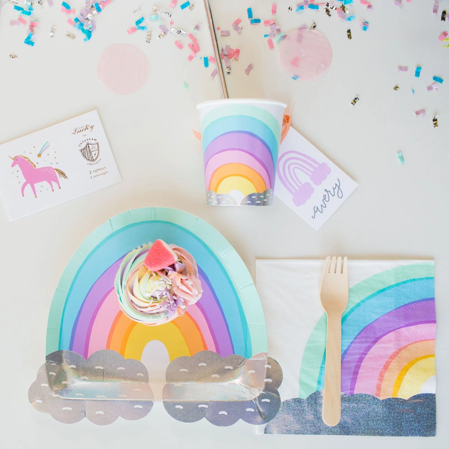 Over the Rainbow Large Napkins