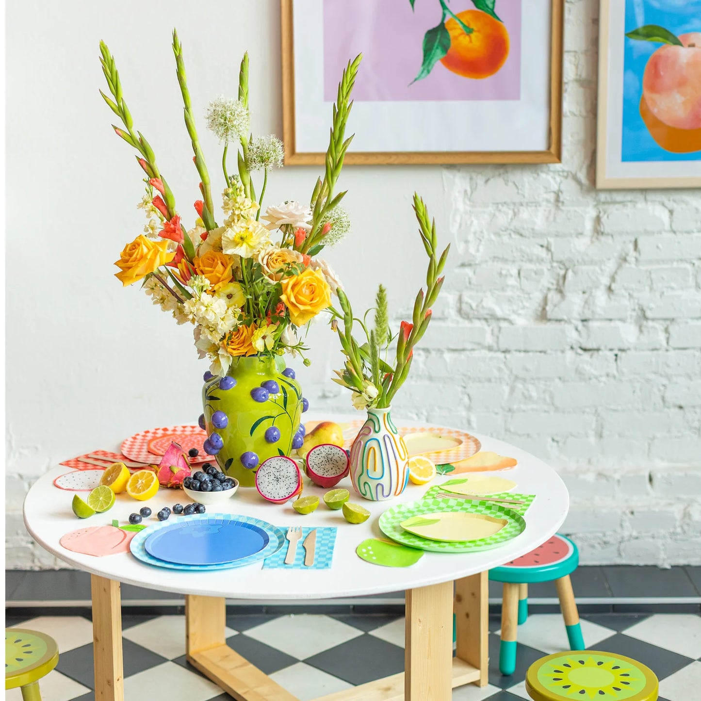 Le Dinner Lime Cocktail Napkins