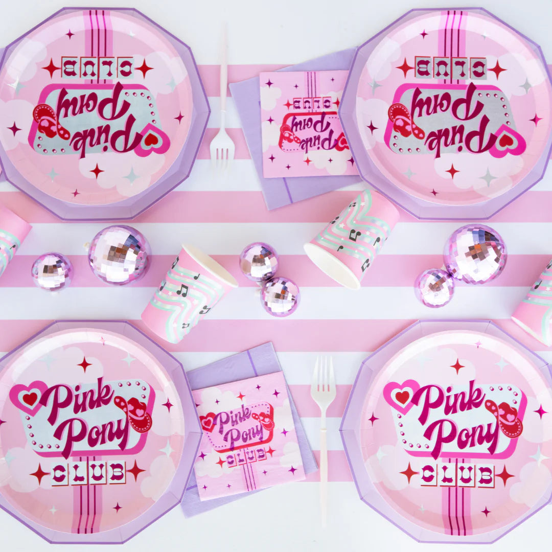 Petal Pink Signature Cabana Stripe Table Runner