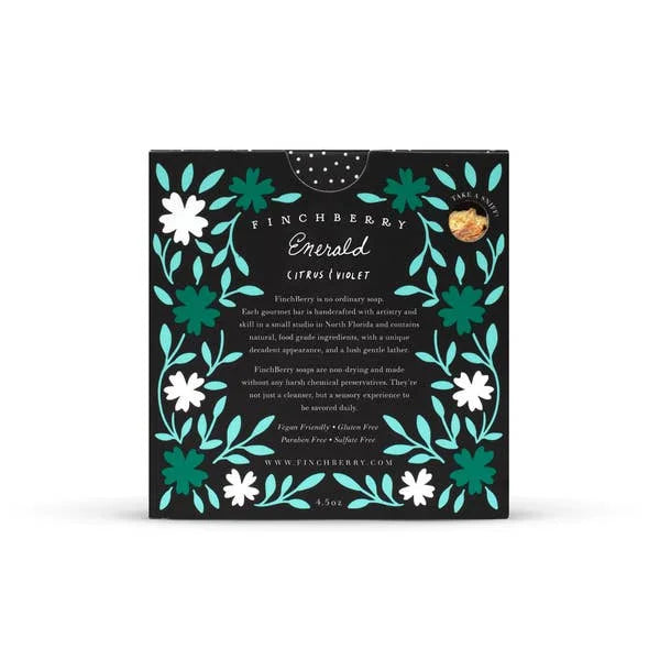 "Emerald" Handcrafted Vegan Soap Bar