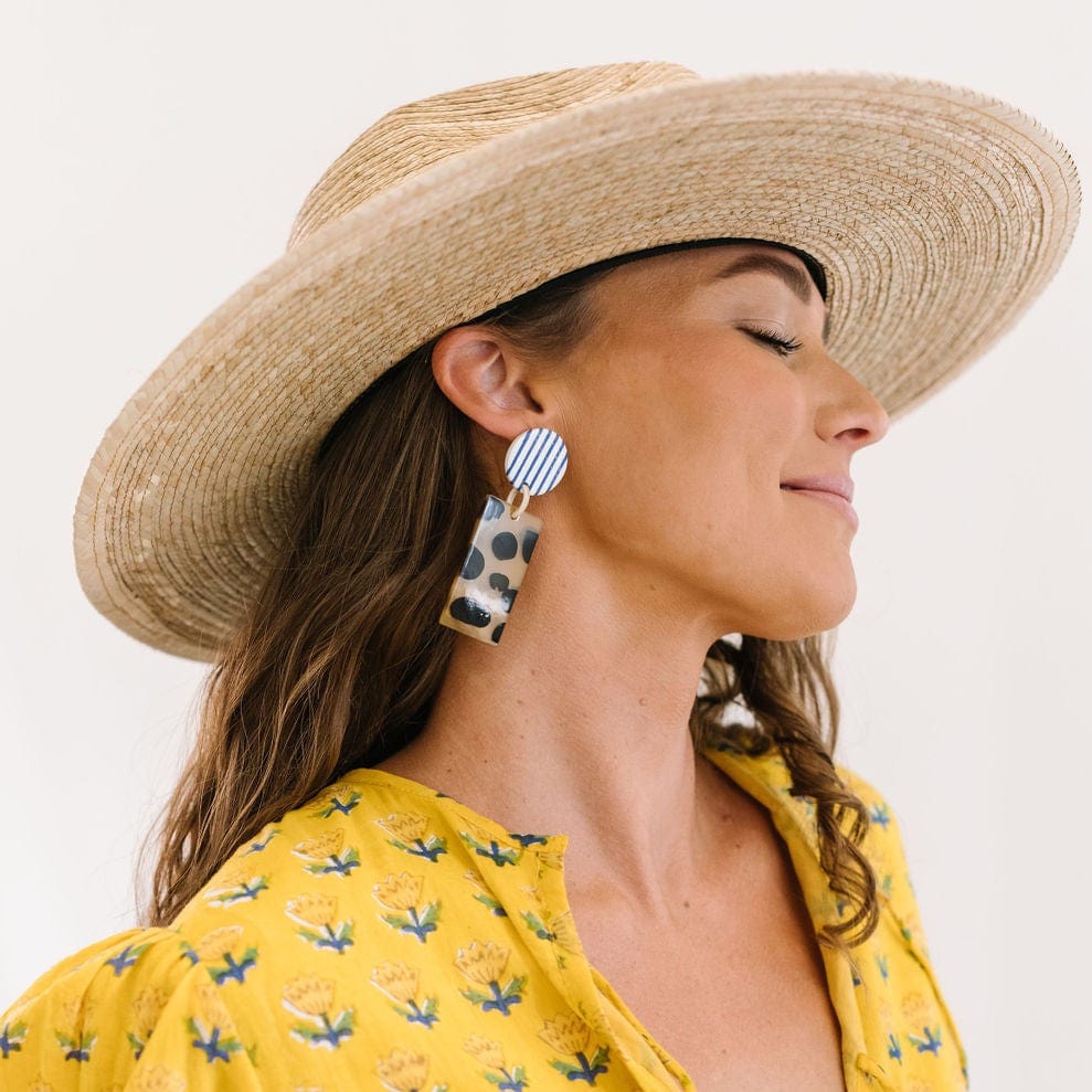 Classic Summer Cabana Earrings
