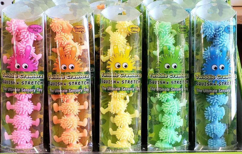 Twiddle Crawlerz Sensory Toy (Multiple Colors Available)