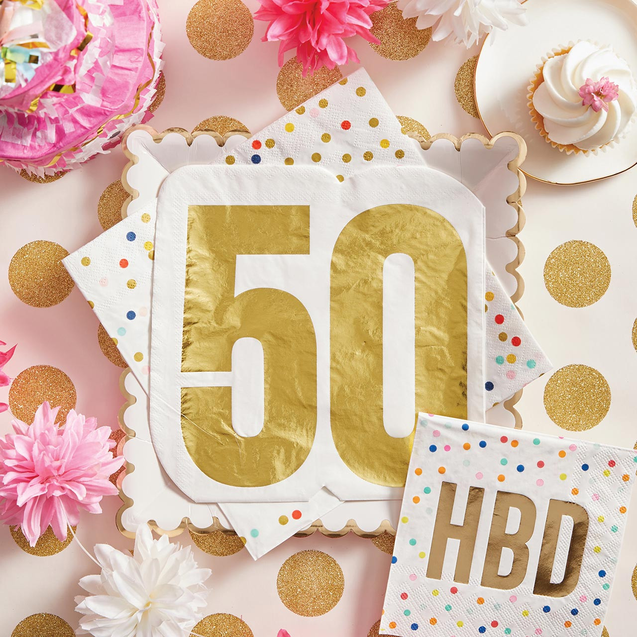 Jumbo Shaped Napkins: 50