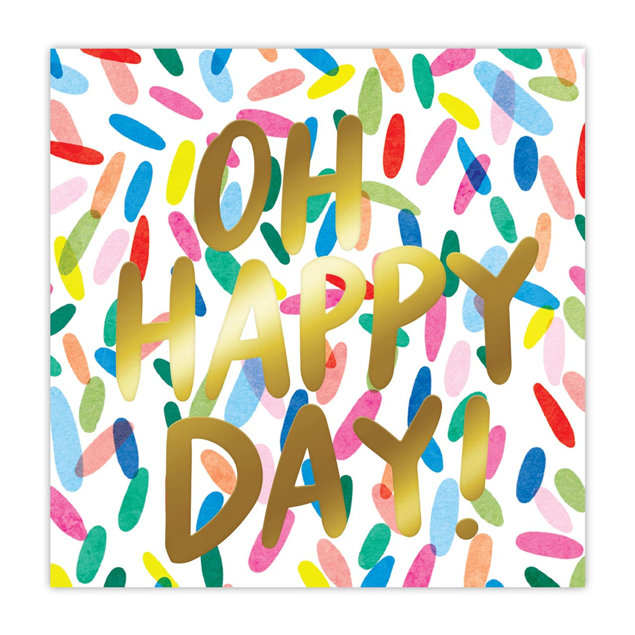 Beverage Napkins: Oh Happy Day
