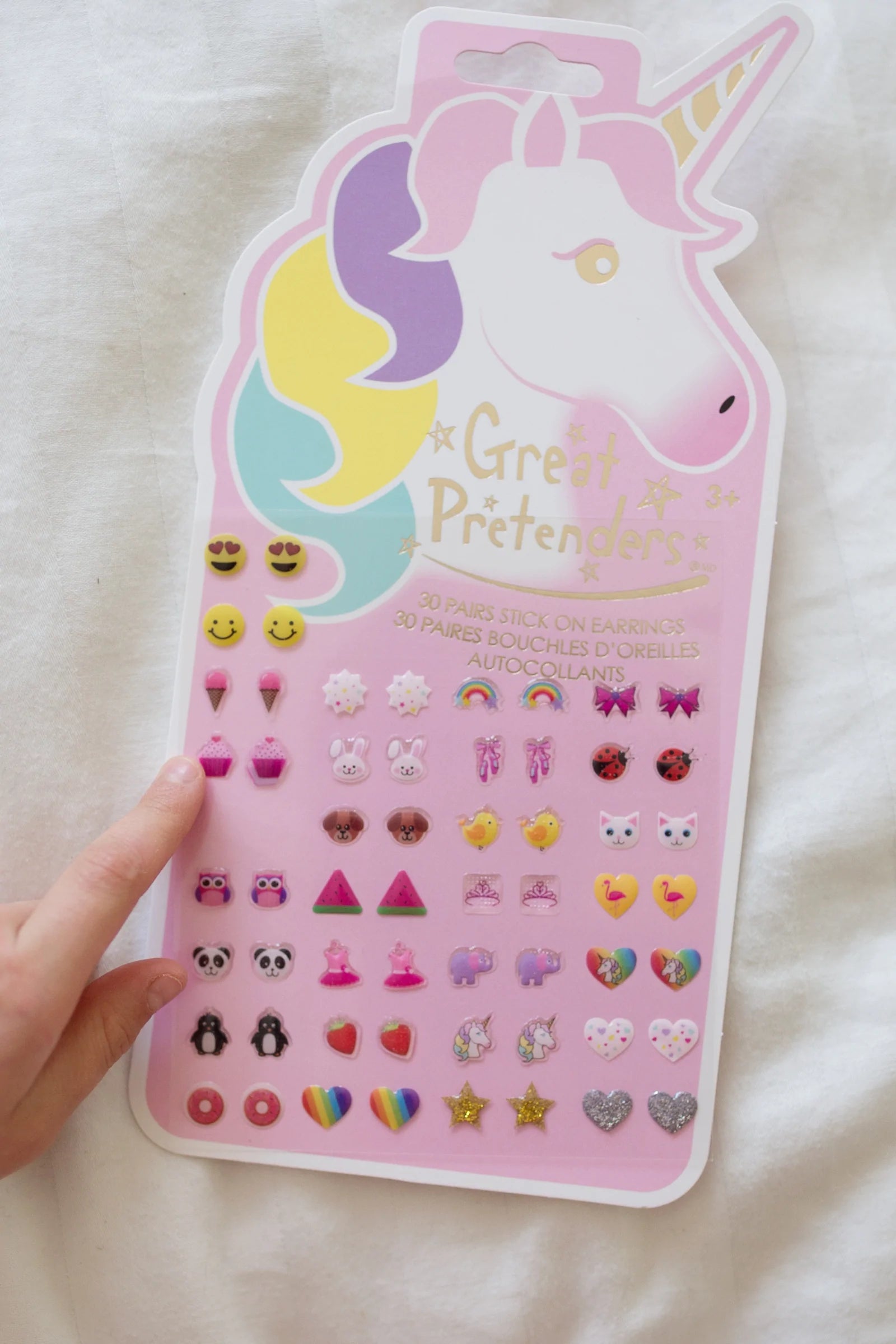 Sticker Earrings Unicorn