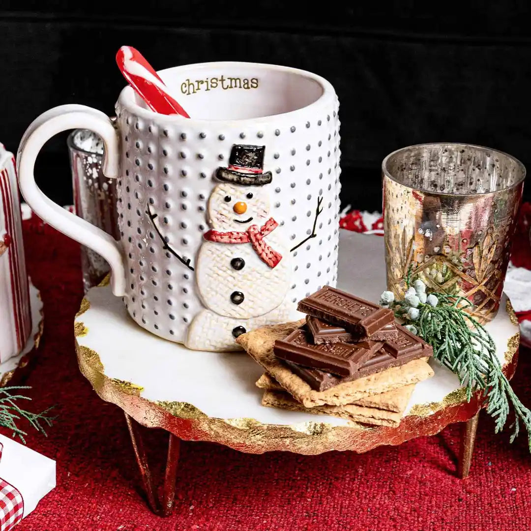 Gold Marble Riser Set