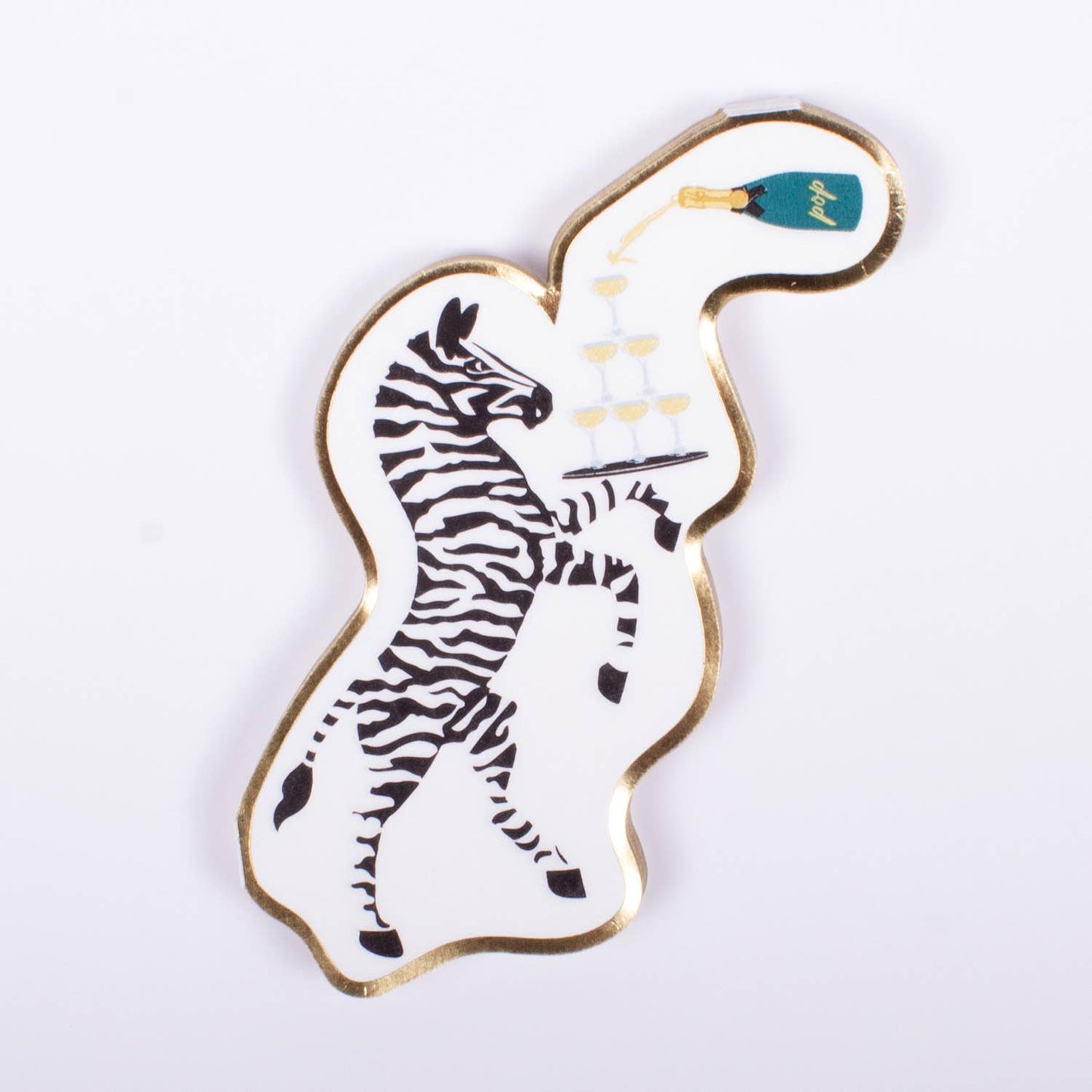 Die-Cut Napkins: Party Zebra