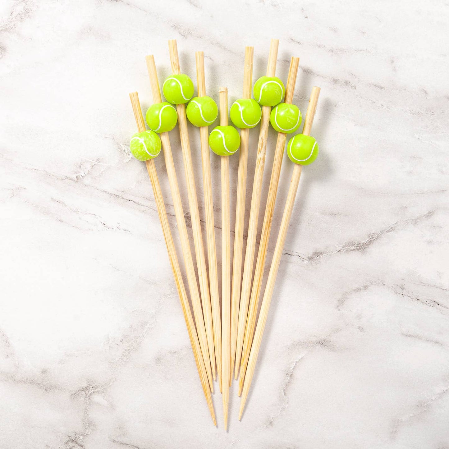 Tennis Ball Party Picks