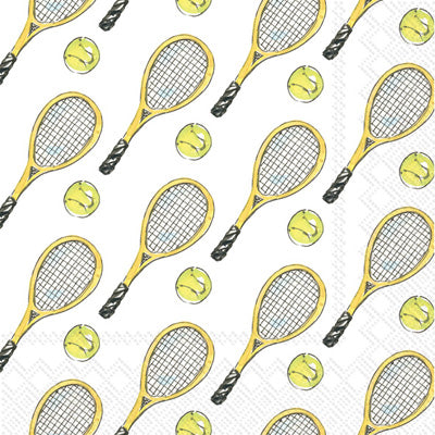 Cocktail Napkins: Tennis