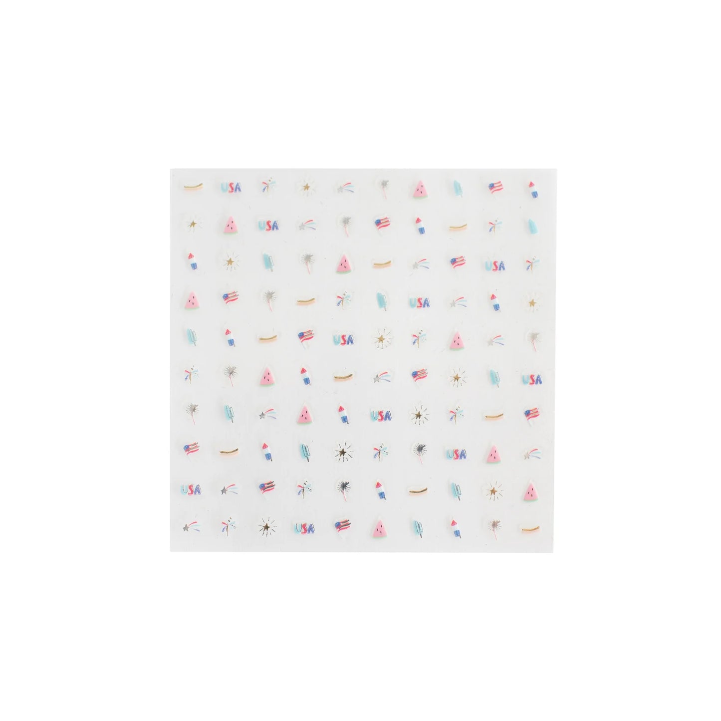 Nail Stickers: U.S. of Yay!