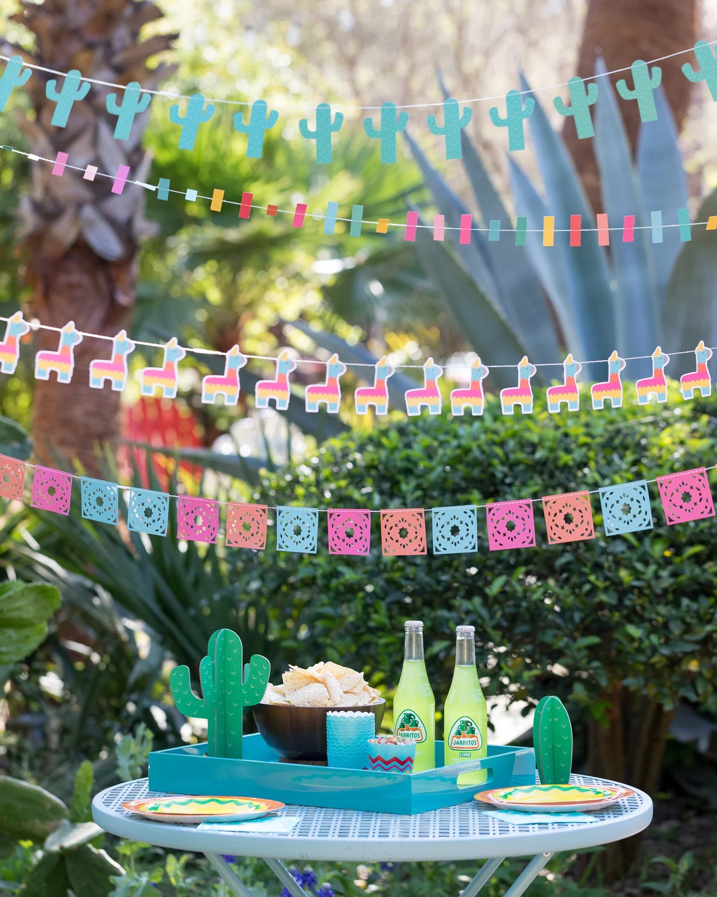 Cactus Paper Banner
