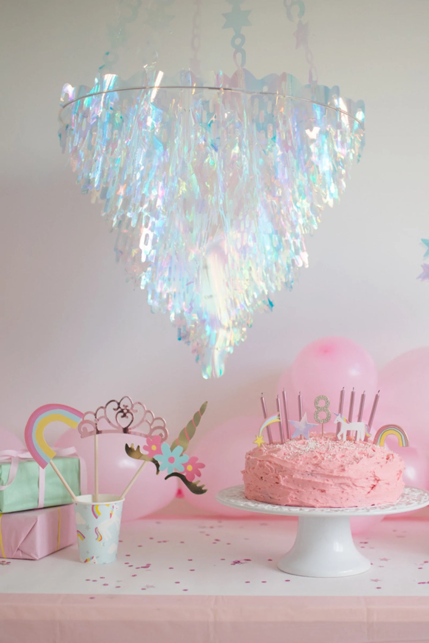 Iridescent Chandelier