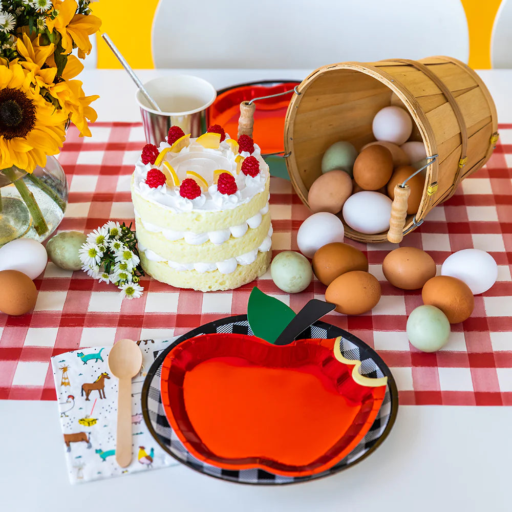 Dessert Plates: Apples