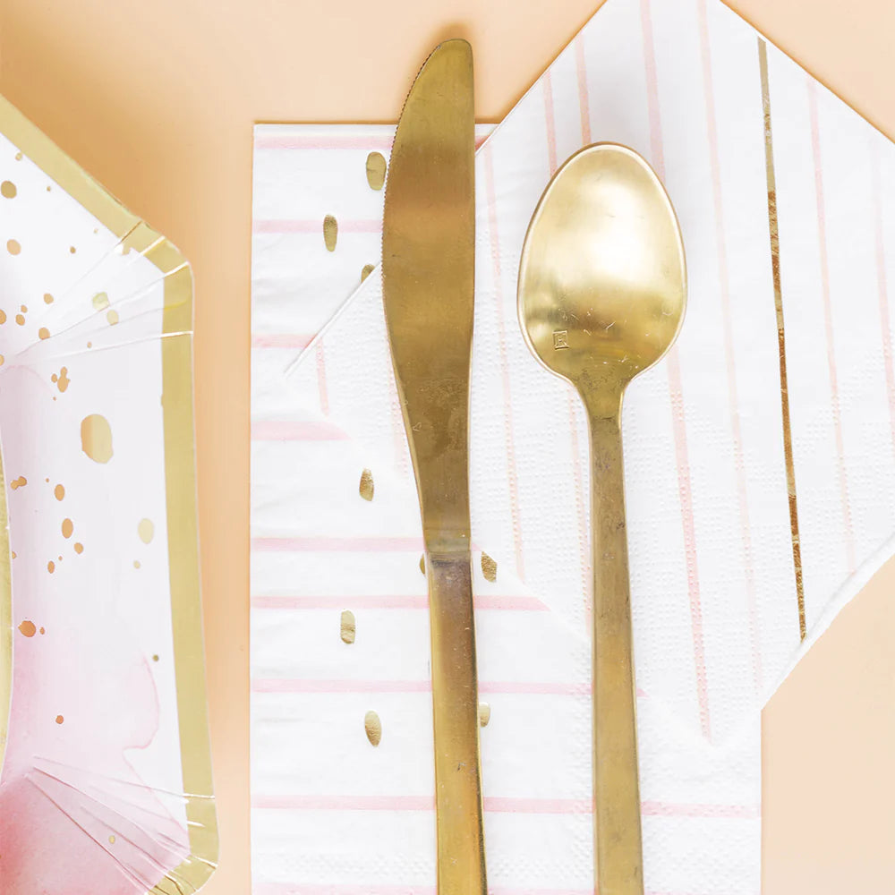 Guest Napkins: Pretty in Pink