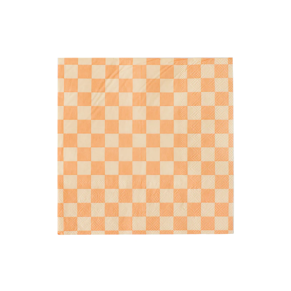 Check It! Peaches & Cream Cocktail Napkins
