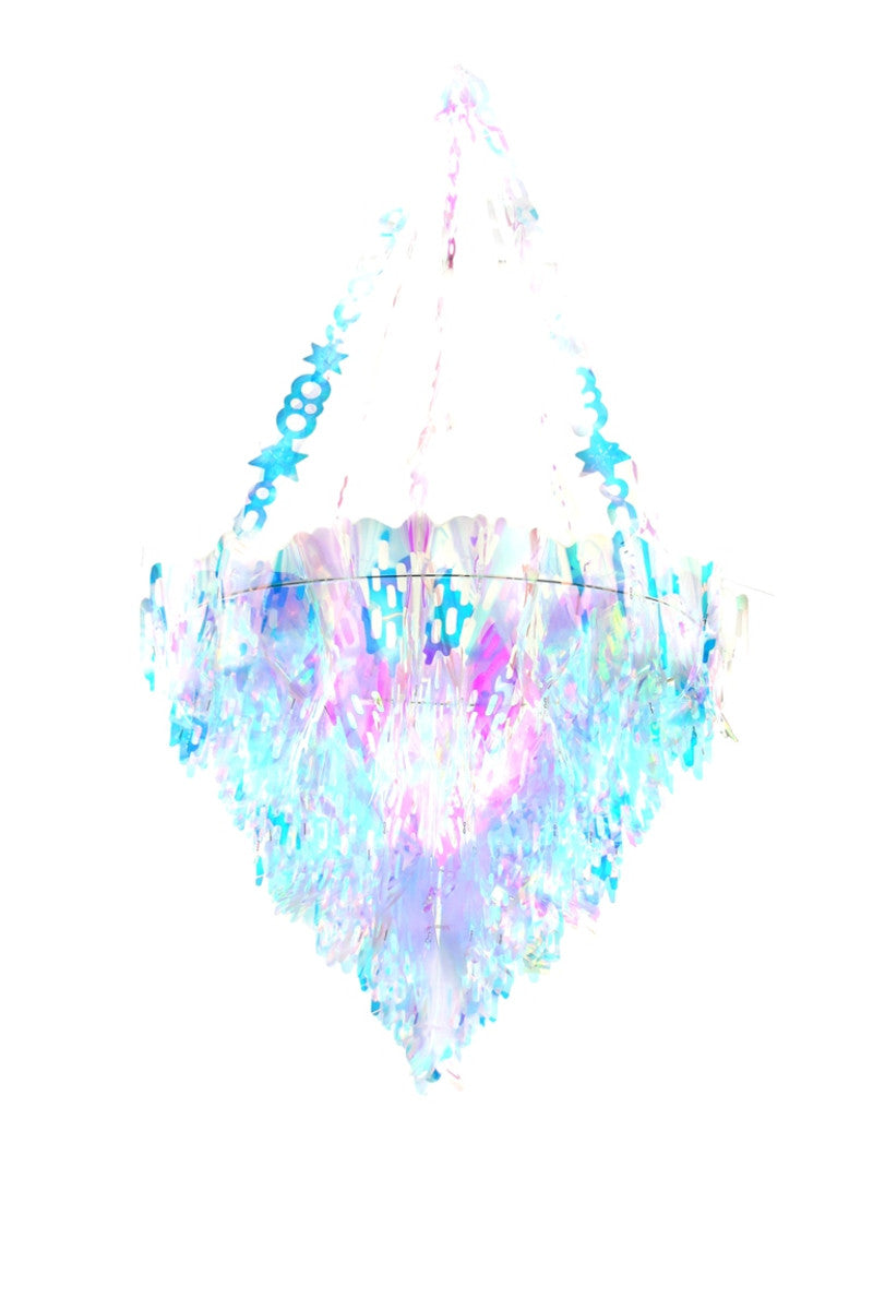 Iridescent Chandelier: Icicle