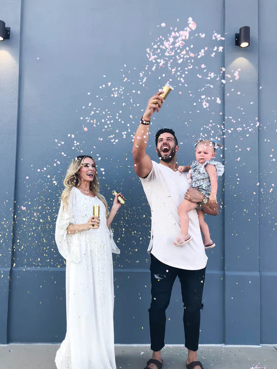 Confetti Gender Reveal Tube: It's a Girl!!