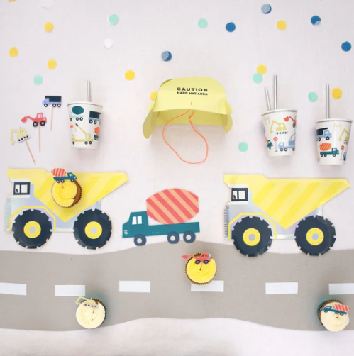 Construction Party Hats