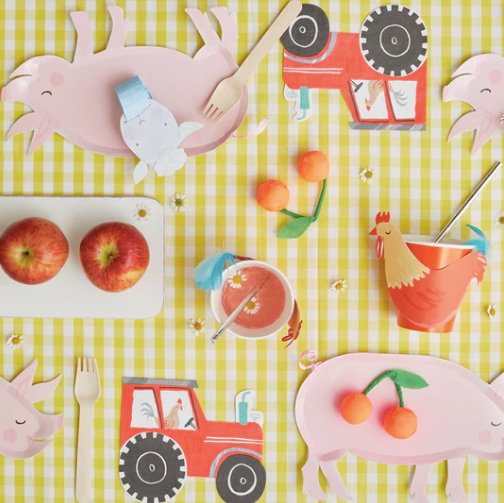 On the Farm Tractor Large Napkins