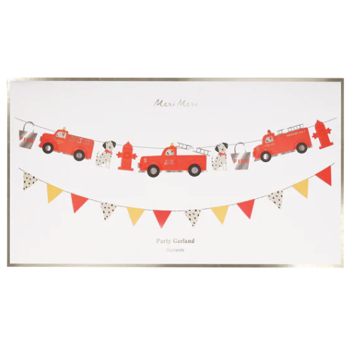 Fire Truck Garland