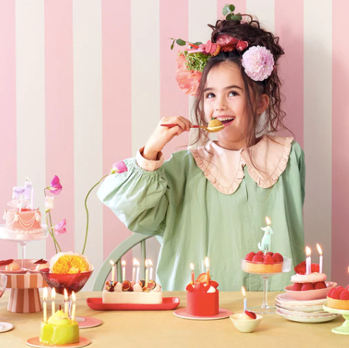 Rainbow Twisted Mini Candles