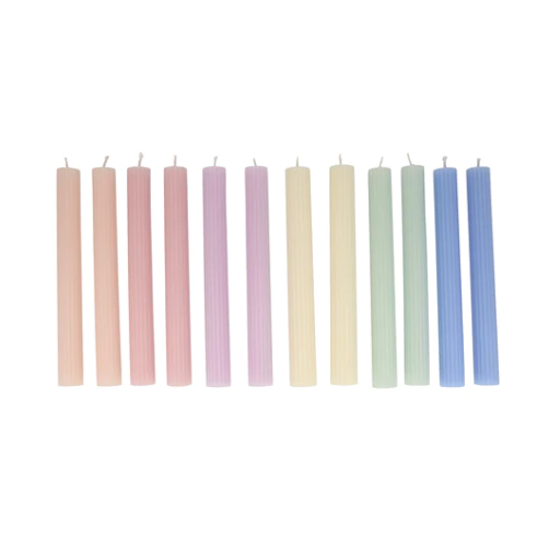 Taper Candles: Pastel