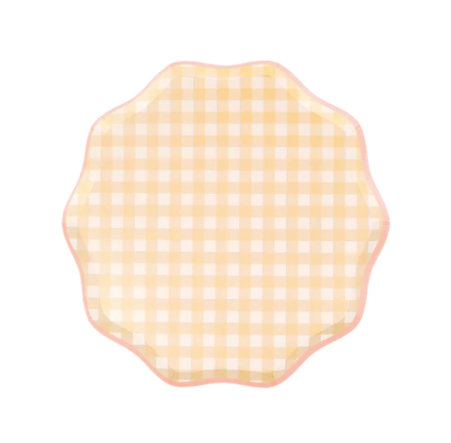 Side Plates: Gingham