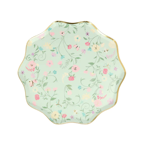Side Plates: Ladurée Paris Floral