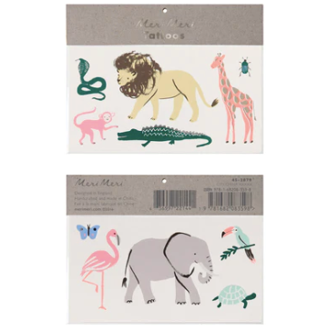 Large Tattoos: Safari Trek