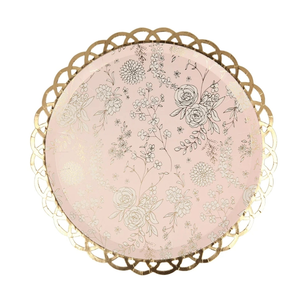 Side Plates: English Garden Lace
