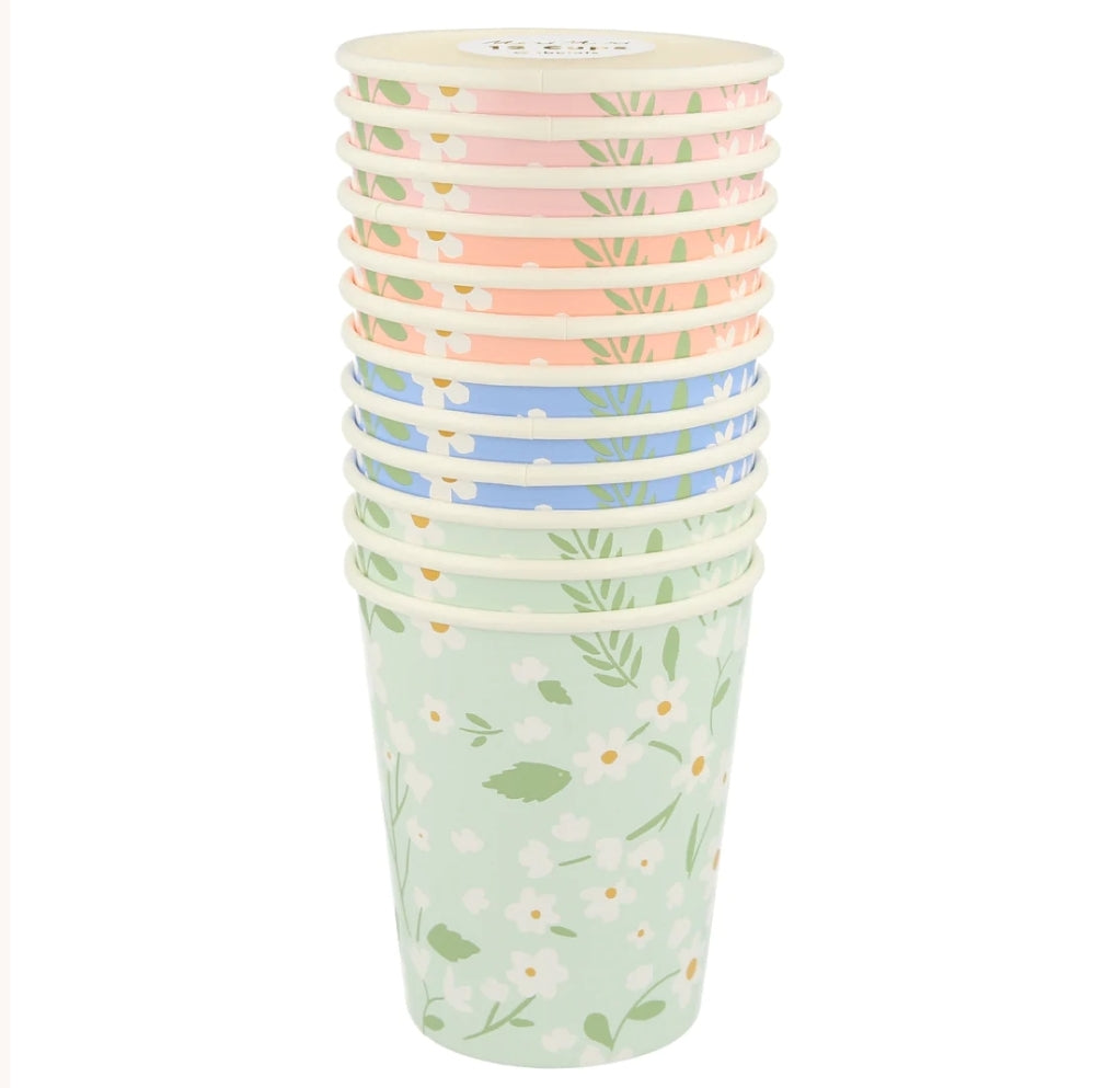 Party Cups: Ditsy Floral