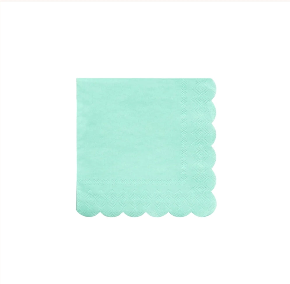 Small Napkins: Mint