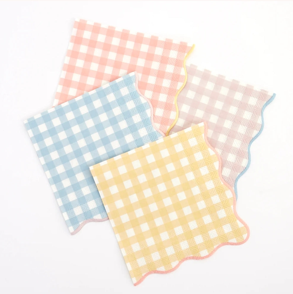 Small Napkins: Gingham